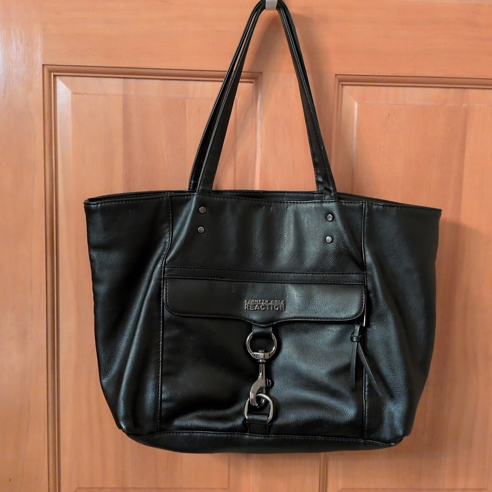 Kenneth Cole Reaction Sleek Black Tote